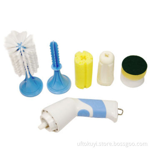 Electric dish & countertop brush